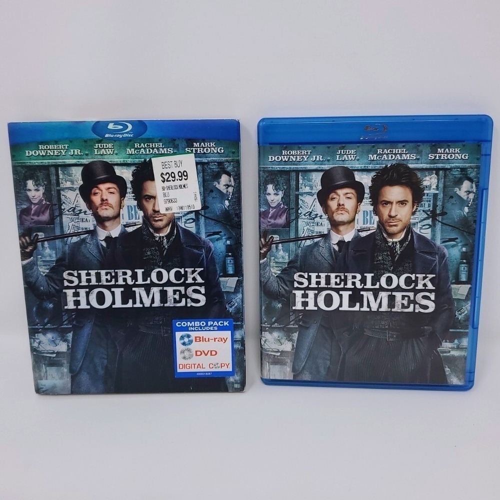 Sherlock Holmes [Blu-ray] and DVD 2 Disc Set With Digital Copy‎